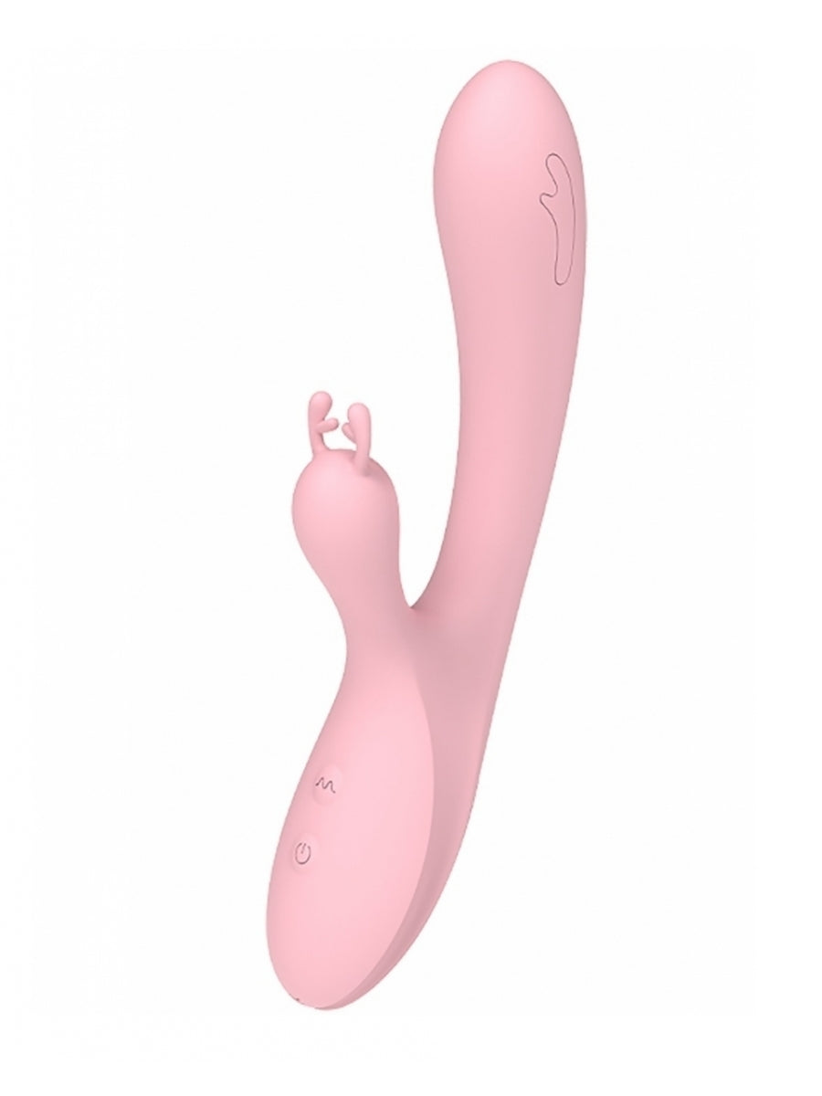 Argus - AT1127 - Bendable Bunny - Pink G Spot & Clit Stimulator - Rechargeable