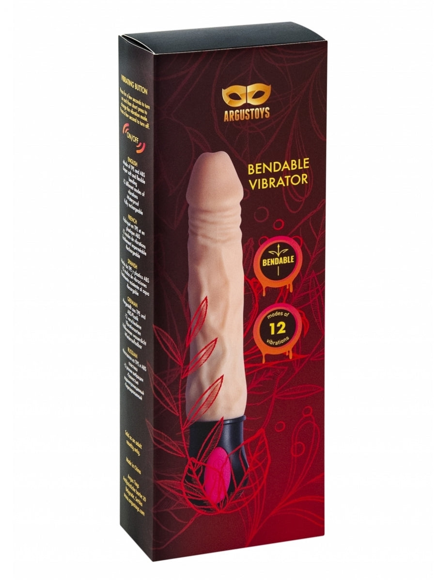 Argus - Bendable Vibrator - Colourful Box - 24,5cm - AT 001073