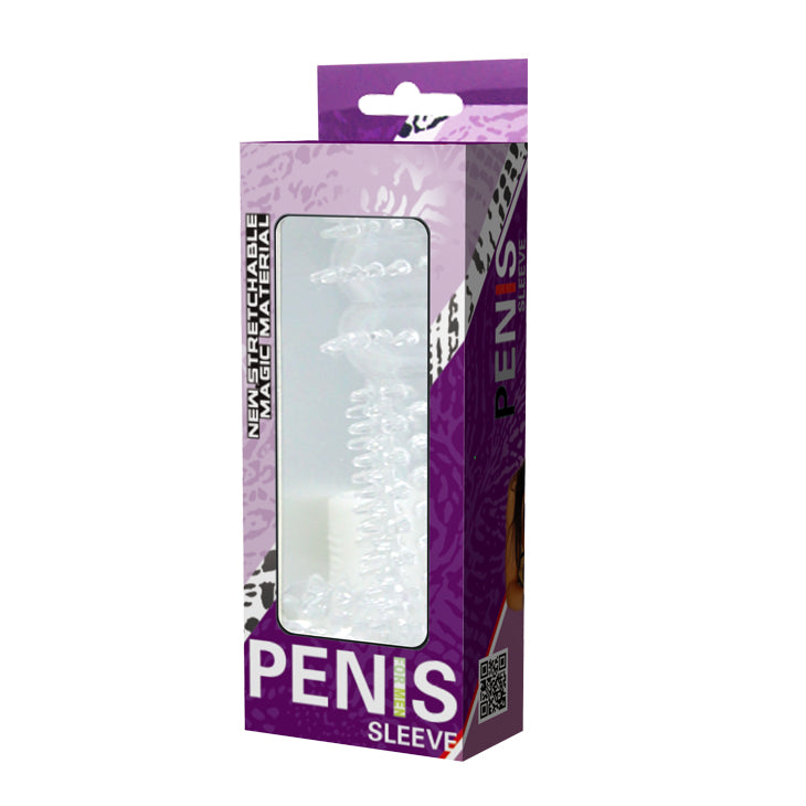 Baile - BI-010045C Penis Sleeve Clear - 12,5 Cm Inner Dia 3 Cm