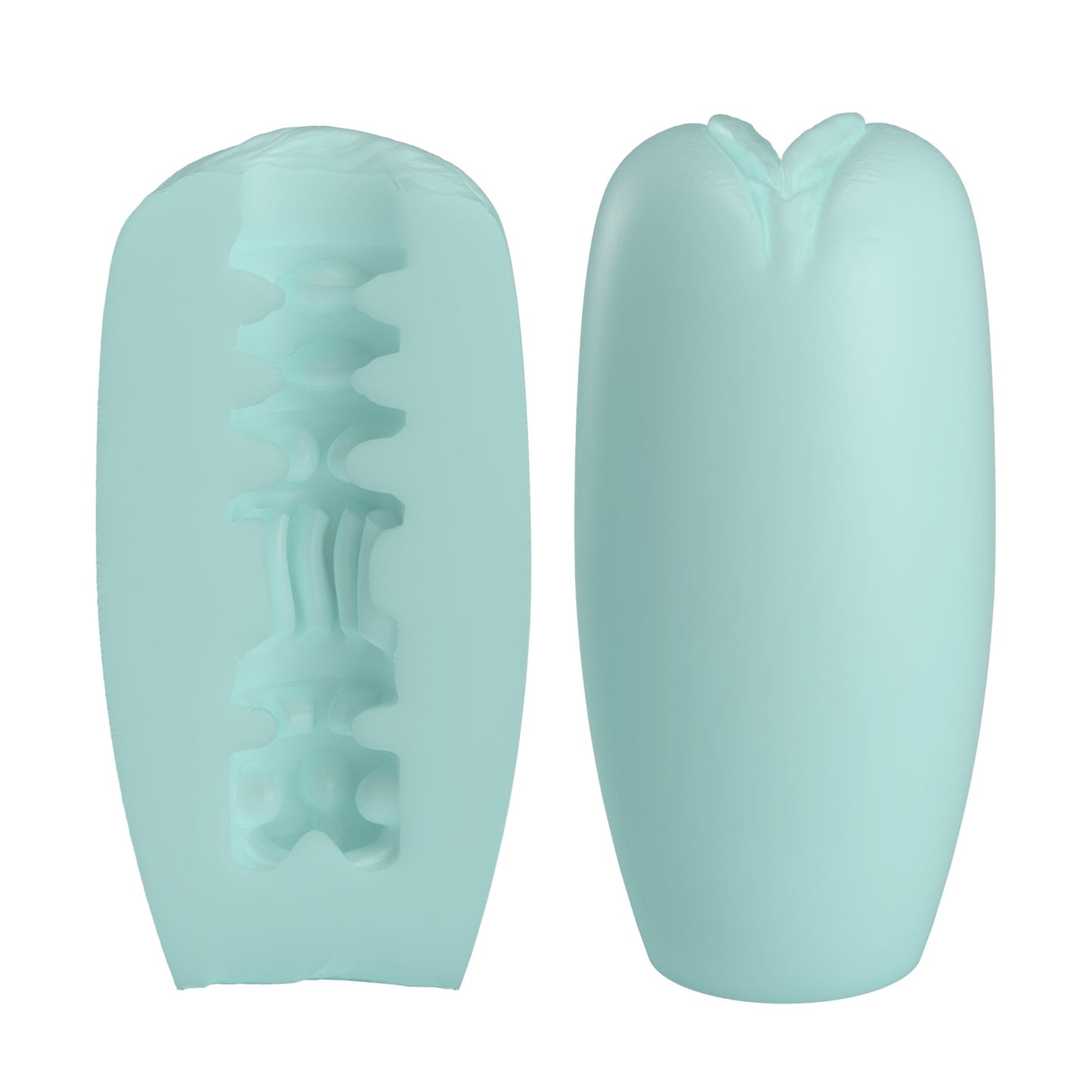 Baile -BI-014832-4-1 - Pretty Love Catherine Blue Silicone Masturbator Egg Big Size