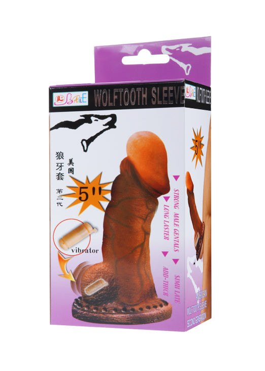 Baile - BI-016006N - Penis Sleeve Flesh 13,3 Cm Dia 3,5 Cm - 5 Inch Extender