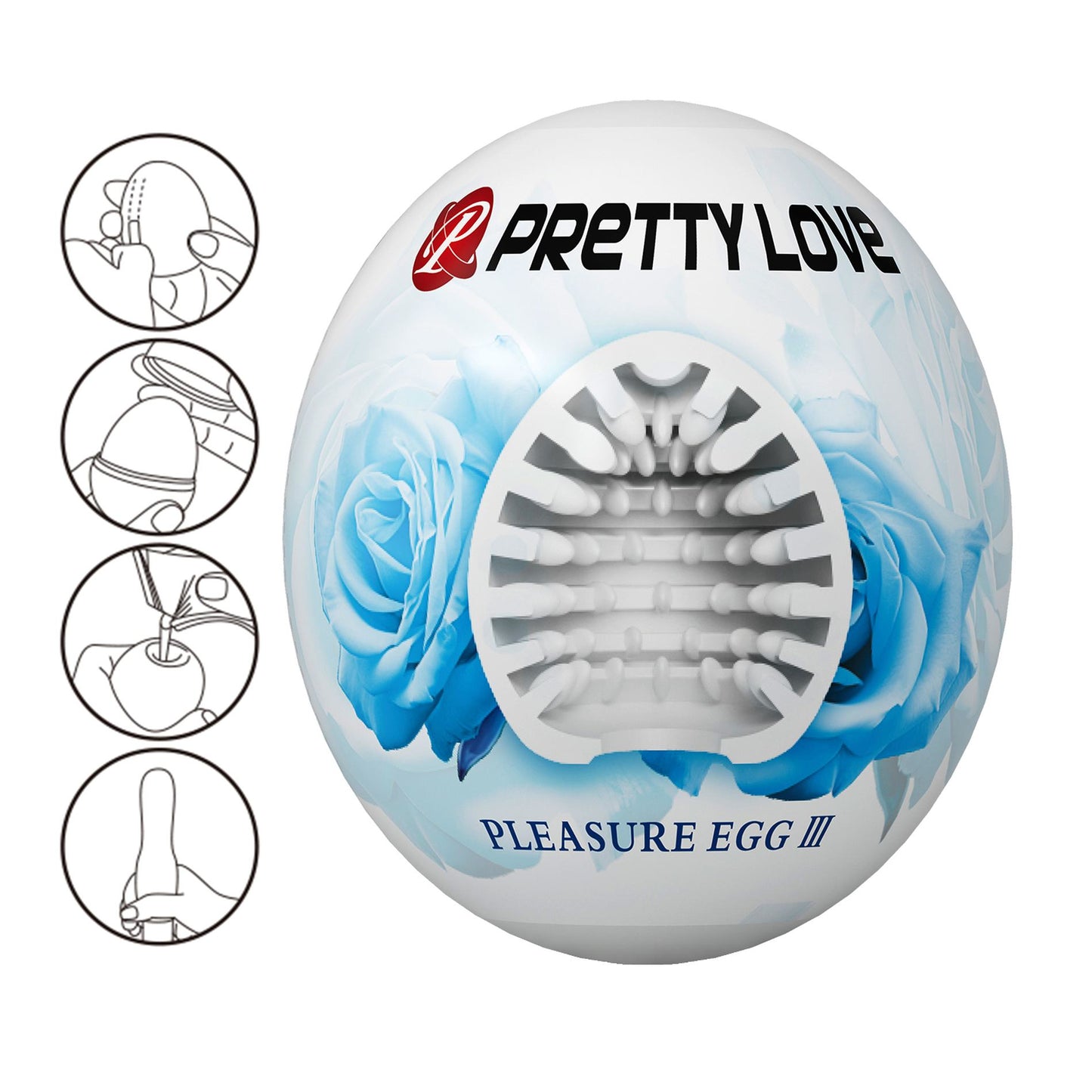 Baile Pretty Love - Pleasure Egg 3 Blue -BM-00900T90-2