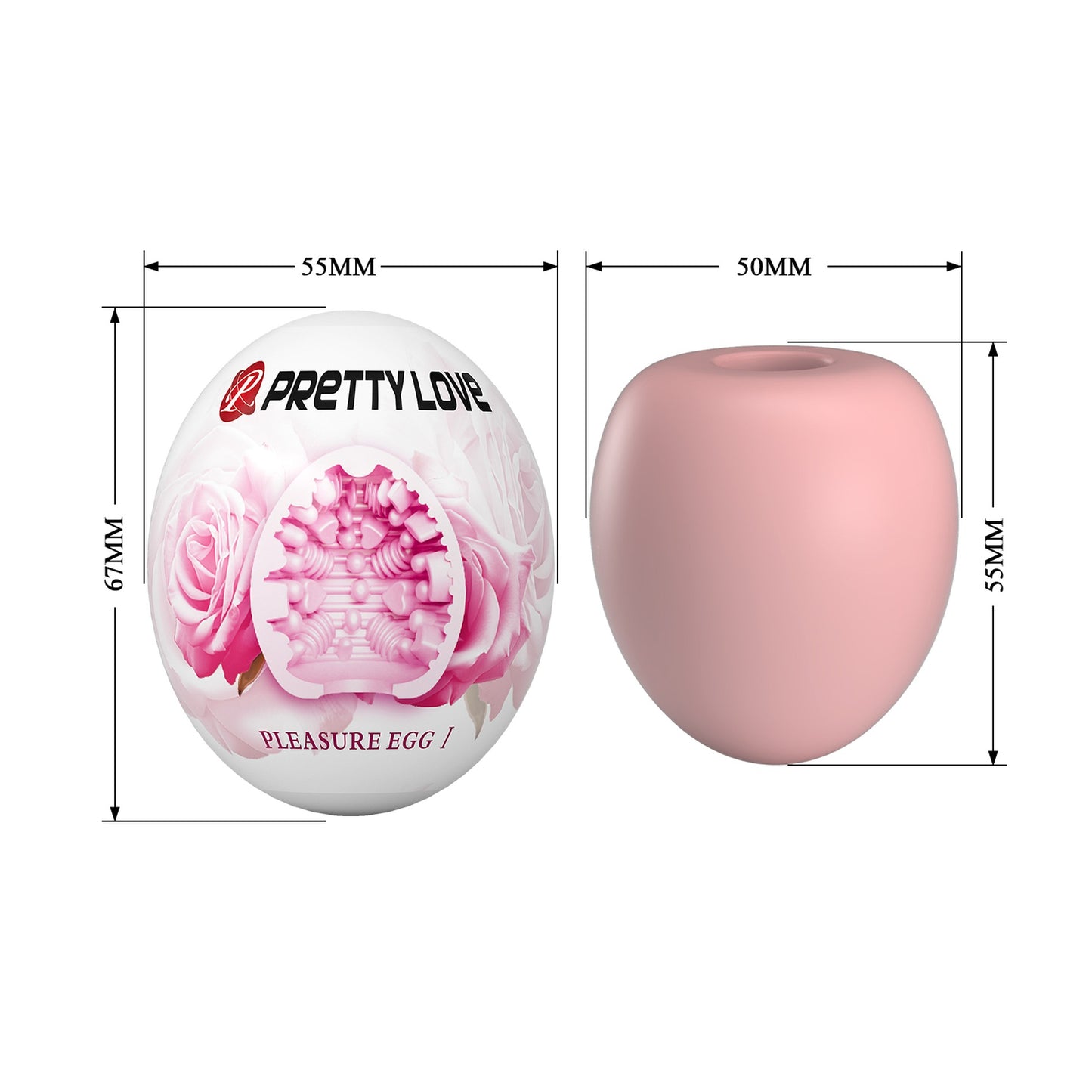 Baile Pretty Love - Pleasure Egg Pink - BM-00900T90