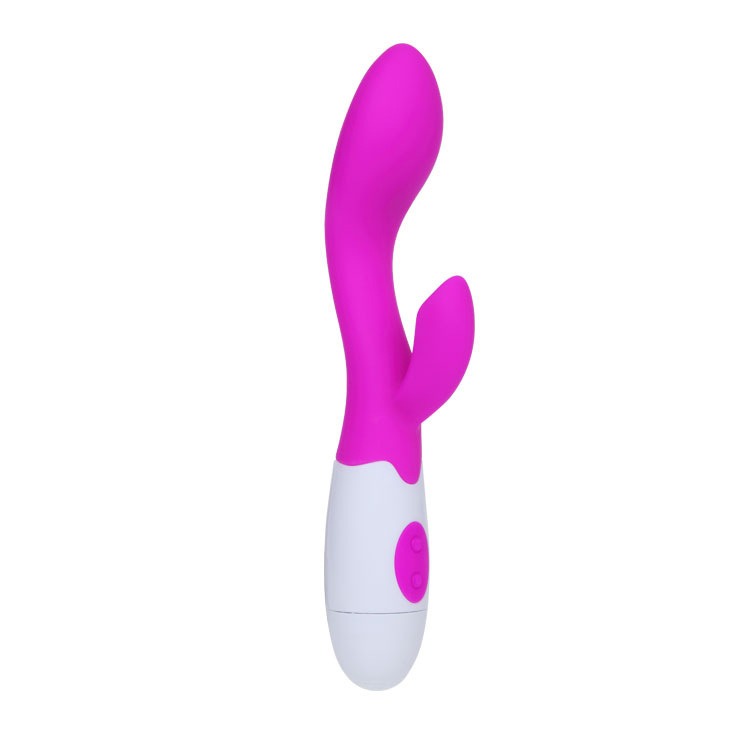 Power Escorts - BR30 - Tessa G Pink G-Spot & Clitoris Vibrator - BULK PACK NO COLOUR BOX