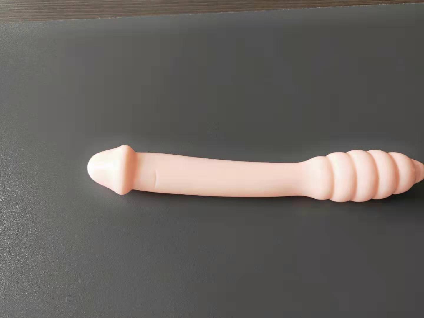 Power Escorts - BR140 Black - Rocket Dong - Double Dildo - Extreme Flexible - Ideal For Starters - 20,4 × 3 CM - Black