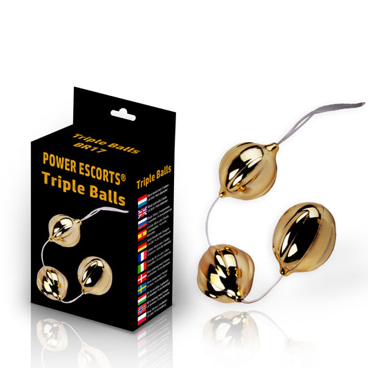 Power Escorts - BR17 - Triple Balls - Heavy Big Size Benwa Balls