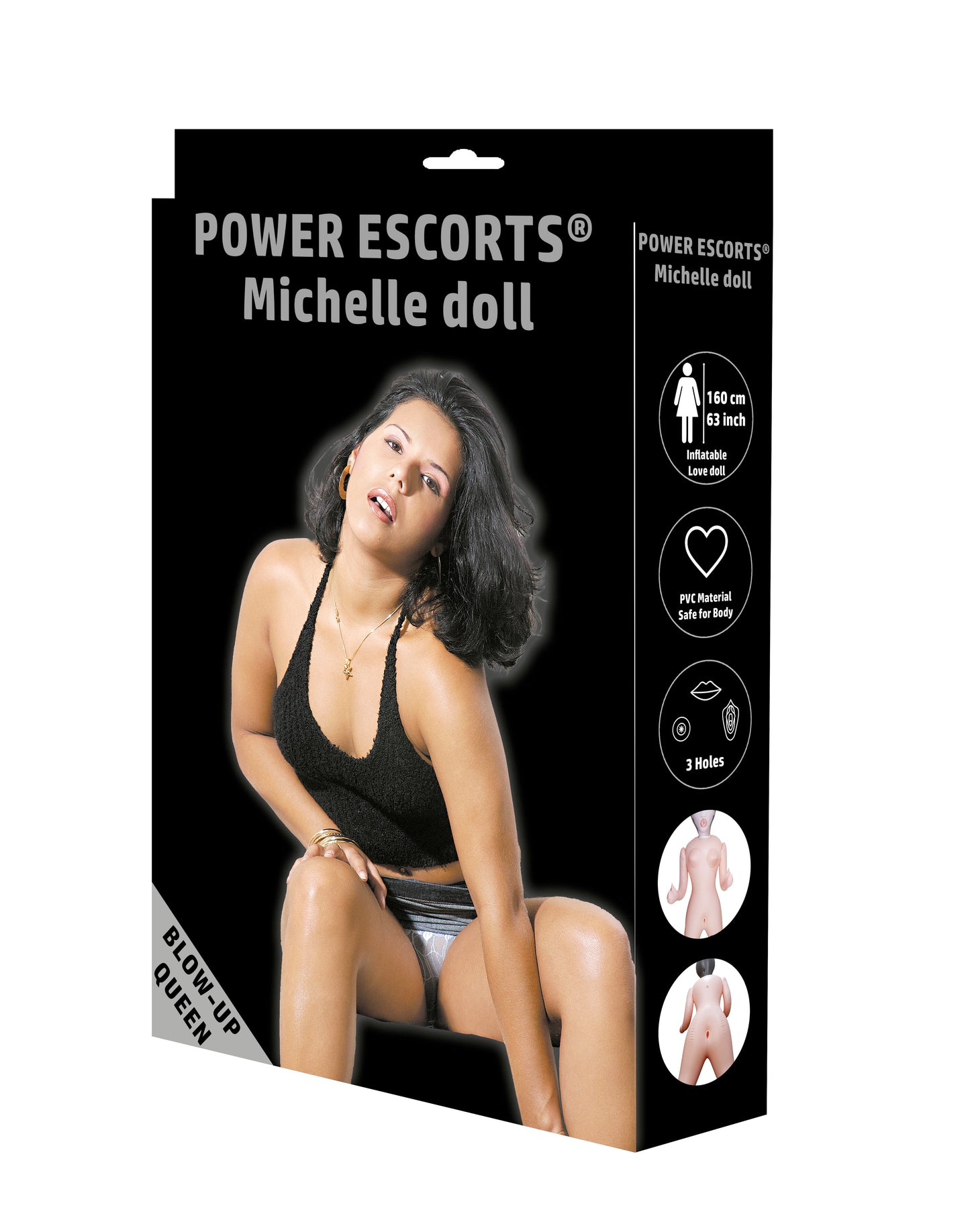 Power Escorts - BR200 - Michelle Inflatable Blow Up Doll - 150CM