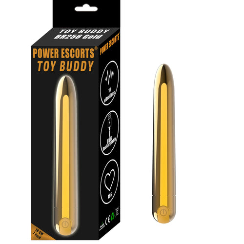 Power Escorts - BR256 - TDY Buddy Mega size Bullet - Rechargeable - 3 Colours