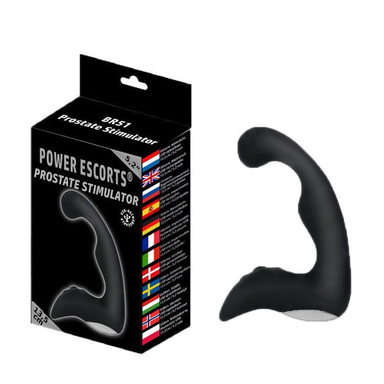 Power Escorts - BR51 - Rechargeable Prostate Stimulator - Black