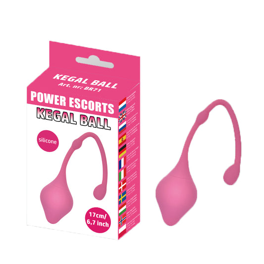 Power Escorts - BR71 - Kegal Balls - Silicone - Pink