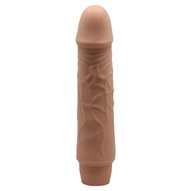 BAILE - Barbara Realistic Vibrator - Vibrating Soft Skin 19,5 cm dia 4 CM - BW-001032R