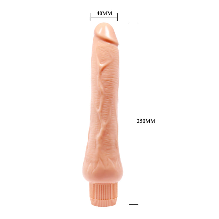Baile - Barbara Realistic Soft Skin VIbrator 24 Cm 9.8 Inch dia 4 cm