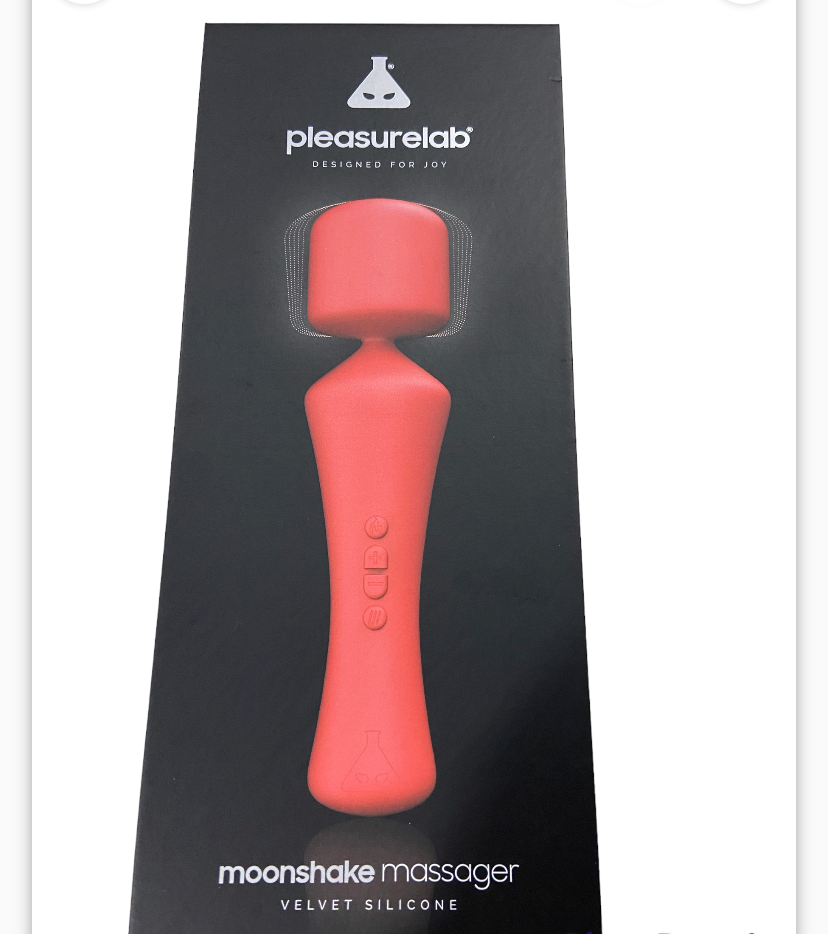 Power Wand Massager - Heat Function - 10-Speed - Extreme Silent - Pink - Strong Colourbox