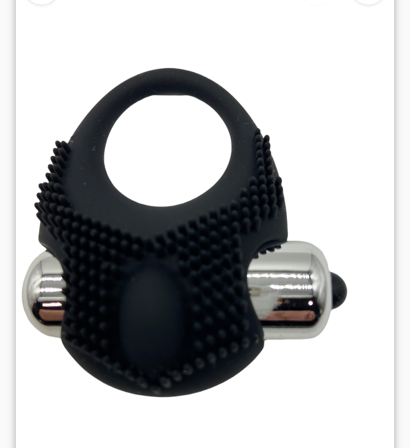 Power Escorts - BR59 - Silicone Turbo 03 Vibrating Cockring - Black