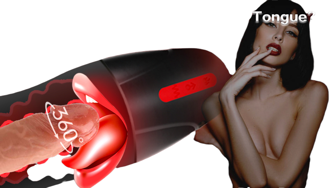 Luxury Play - LP04 - Big Rechargeable Masturbator - Heating - 2 Motors - Black