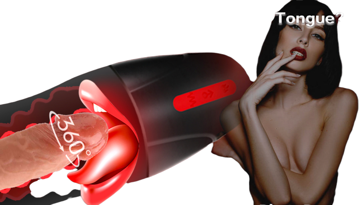 Luxury Play Big Rechargeable Masturbator - Heating - 2 Motors - Black - LP04 - Colour Box