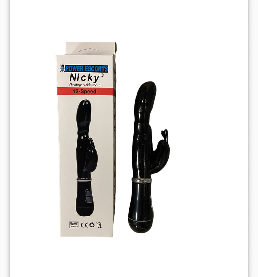 Power Escorts - Br05 - Nicky G Spot Vibrator - Black