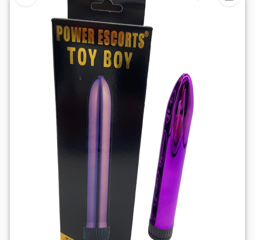 Power Escorts - BR61 - Toy Boy Classic Vibrator - 18 CM - 4 Colours