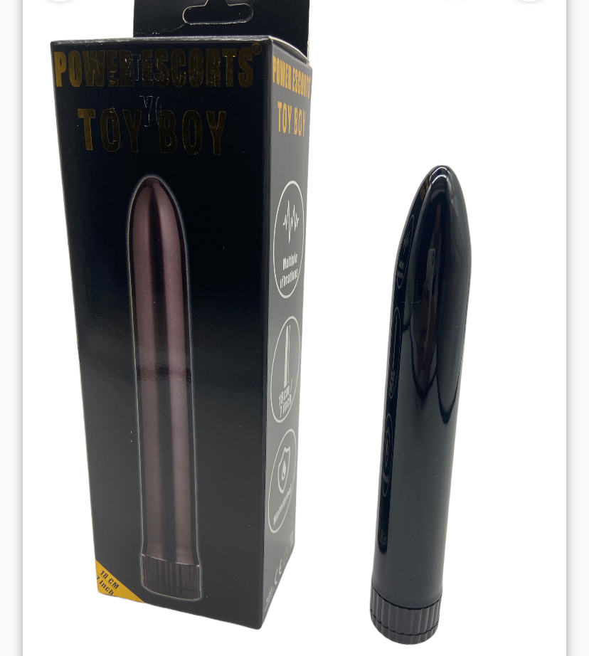 Power Escorts - BR61 - Toy Boy Classic Vibrator - 18 CM - 4 Colours