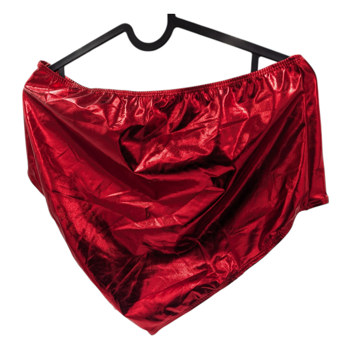Glossy Red Kinky Brief