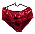 Glossy Red Kinky Brief