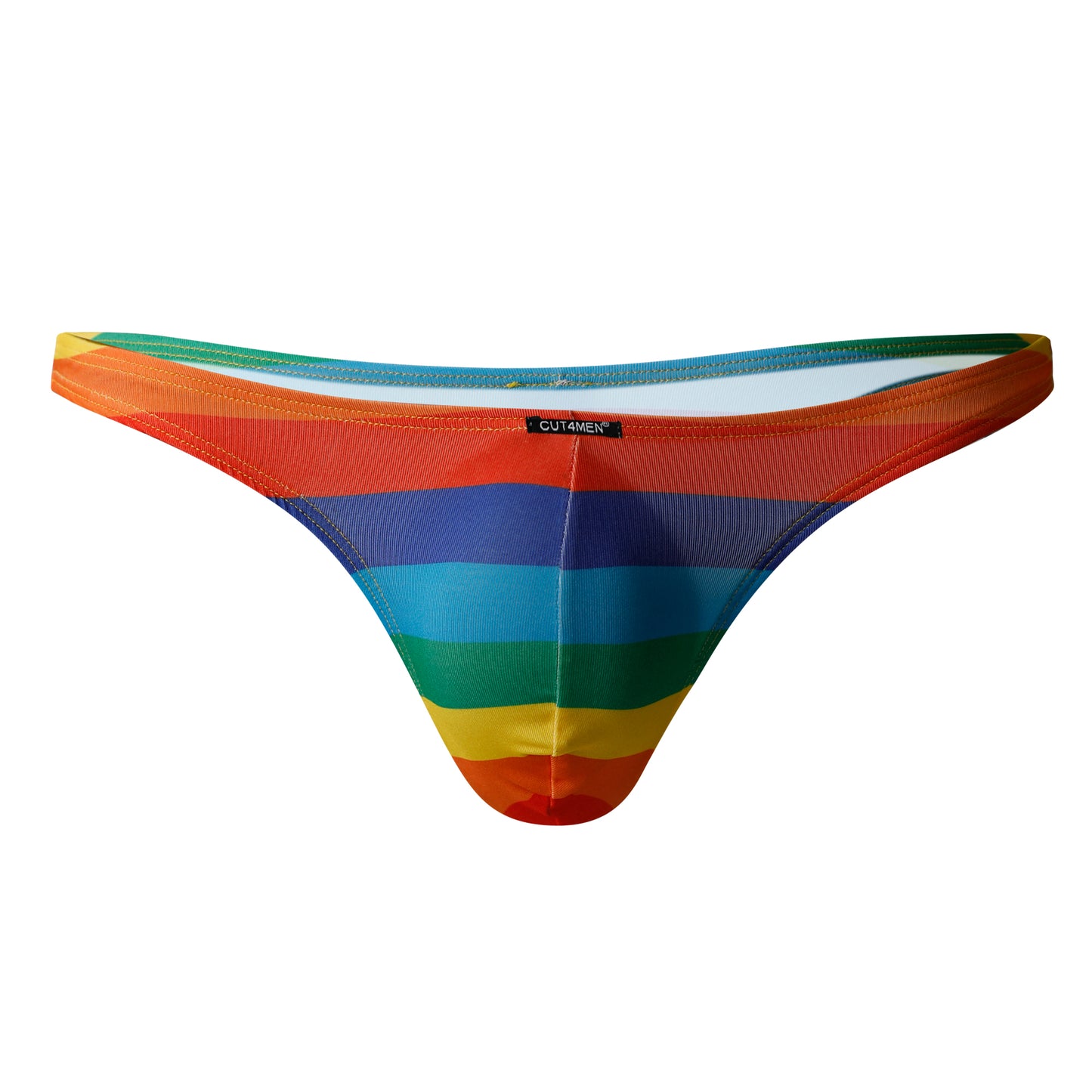 CUT4MEN - C4M03 - Thong Men Underwear - Rainbow - 4 Sizes - 1 Piece