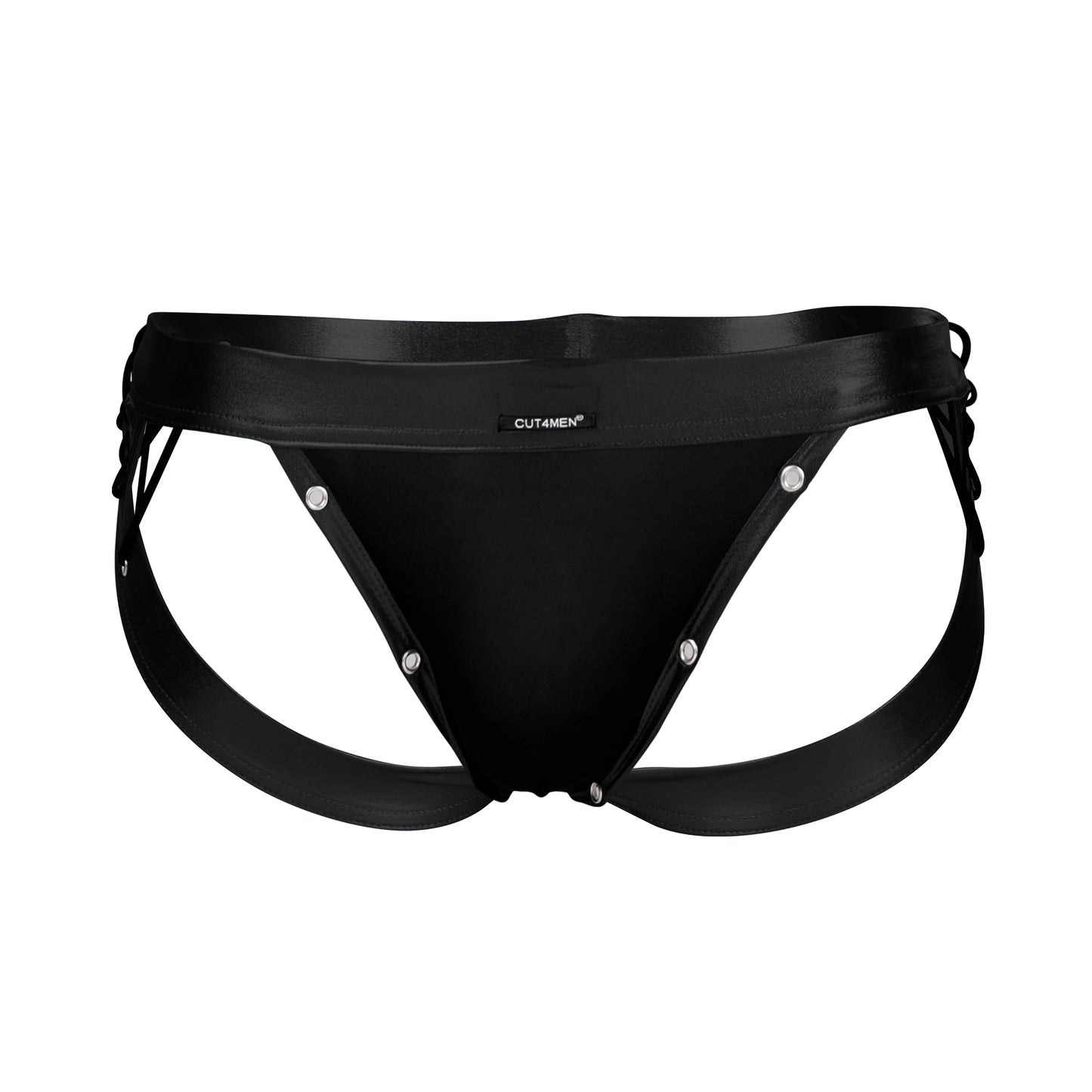 CUT4MEN - C4M14 - Desire Jockstrap Black Men Underwear - Jockstrap Black - 4 Sizes - 1 Piece