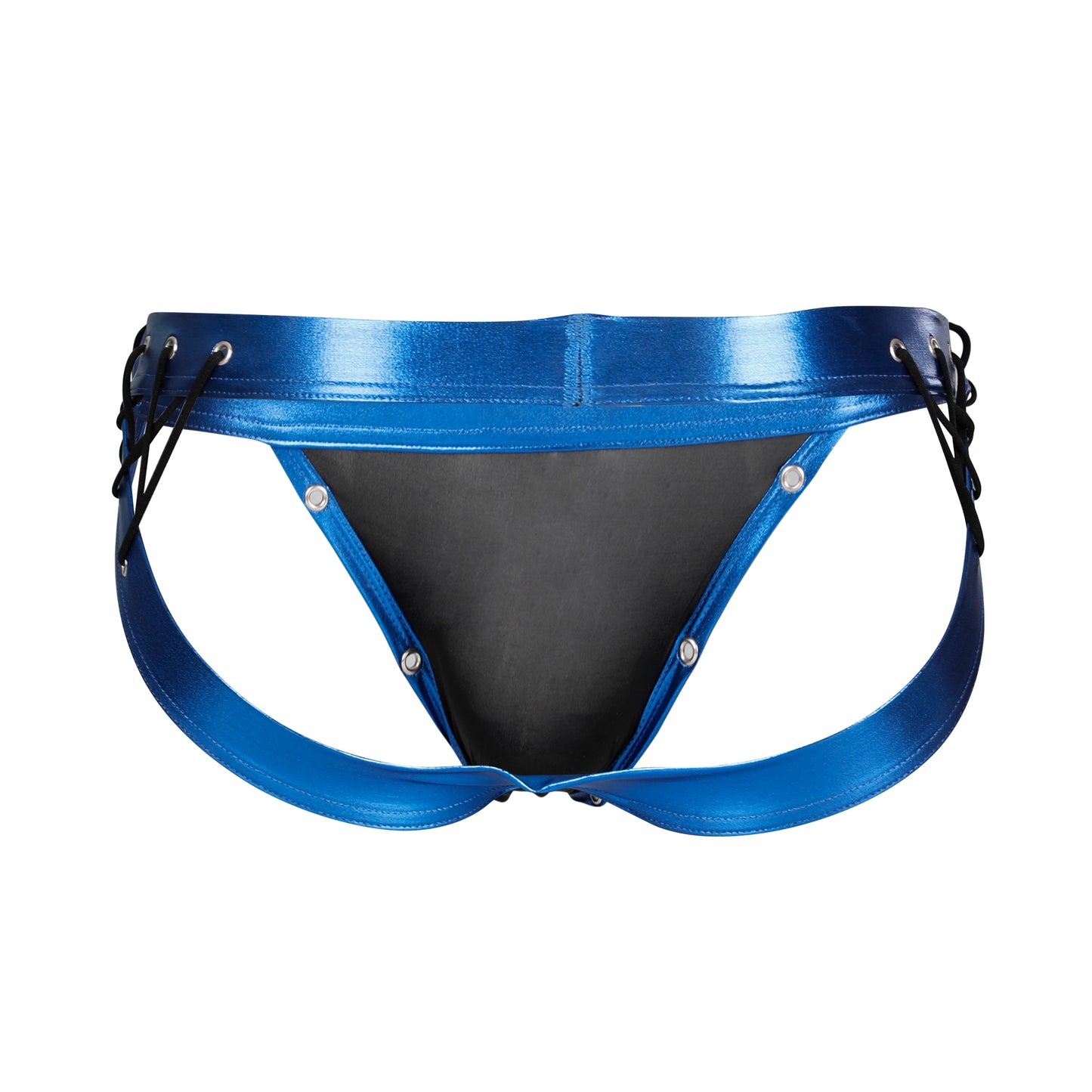 CUT4MEN - C4M14 - Desire Jockstrap Black Men Underwear - Jockstrap Blue - 4 Sizes - 1 Piece