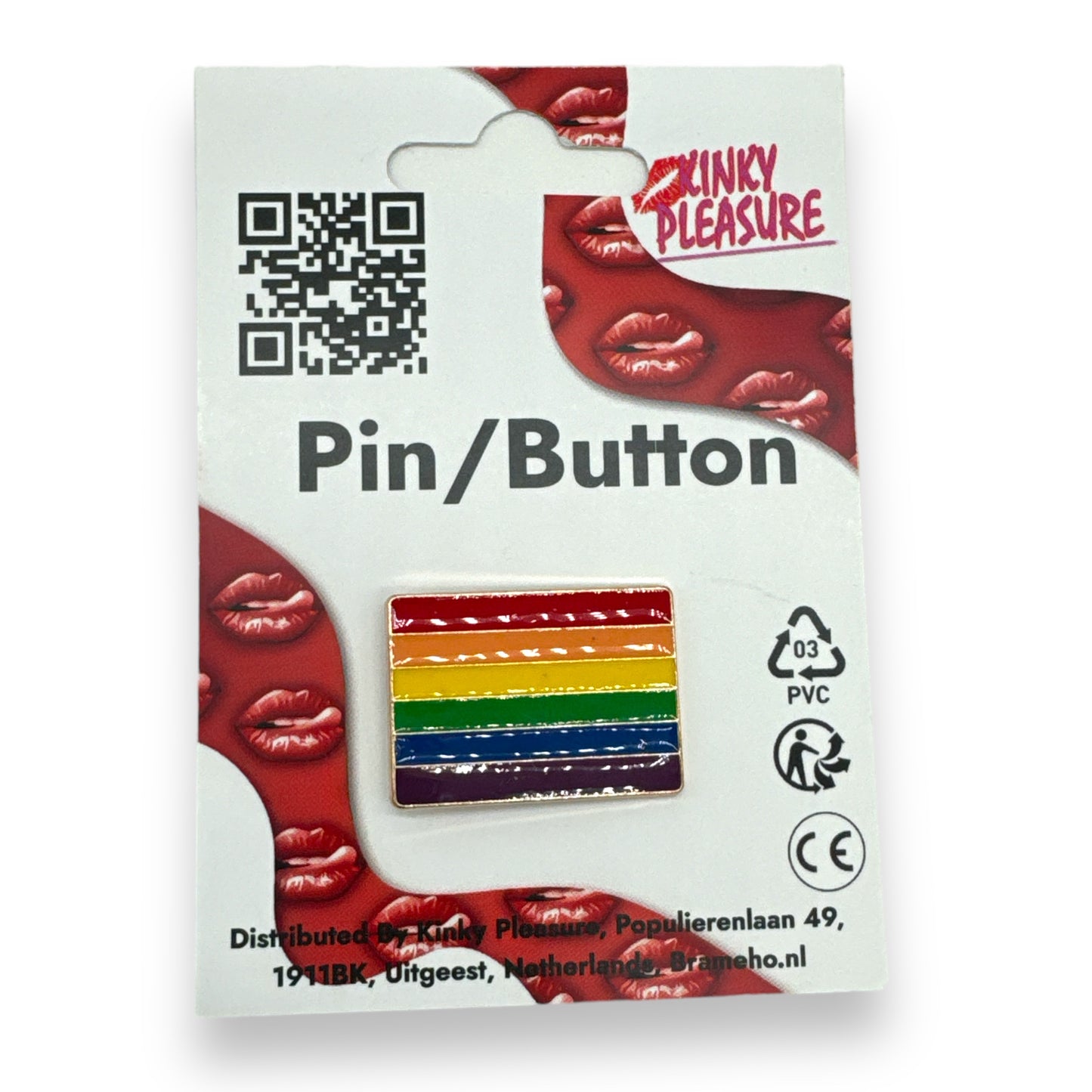Kinky Pleasure - B099 - Pride Theme Badges Pin/Button - 20 Models