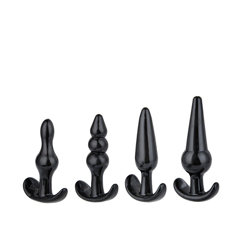 Power Escorts - BR274 - Quatro Anal Plugs 4 Pack Starter Set - 4 different sizes - attractive Colour box