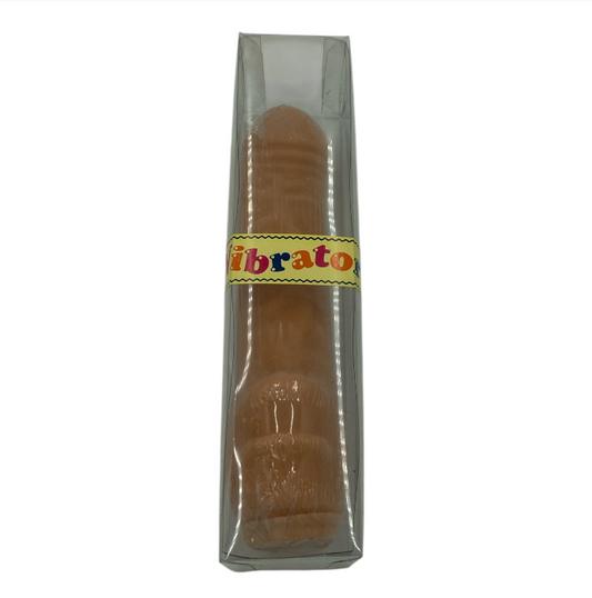 Flesh Realistic Fat Dildo 21 cm – Clear Box - Dia 4 Cm - Club