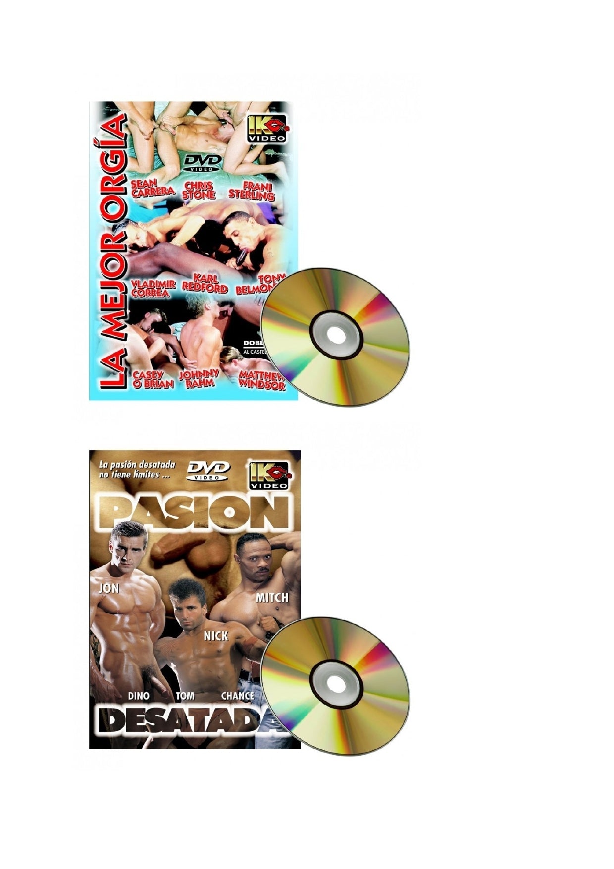 DVD IK Video - Spain 8 Titles Pack