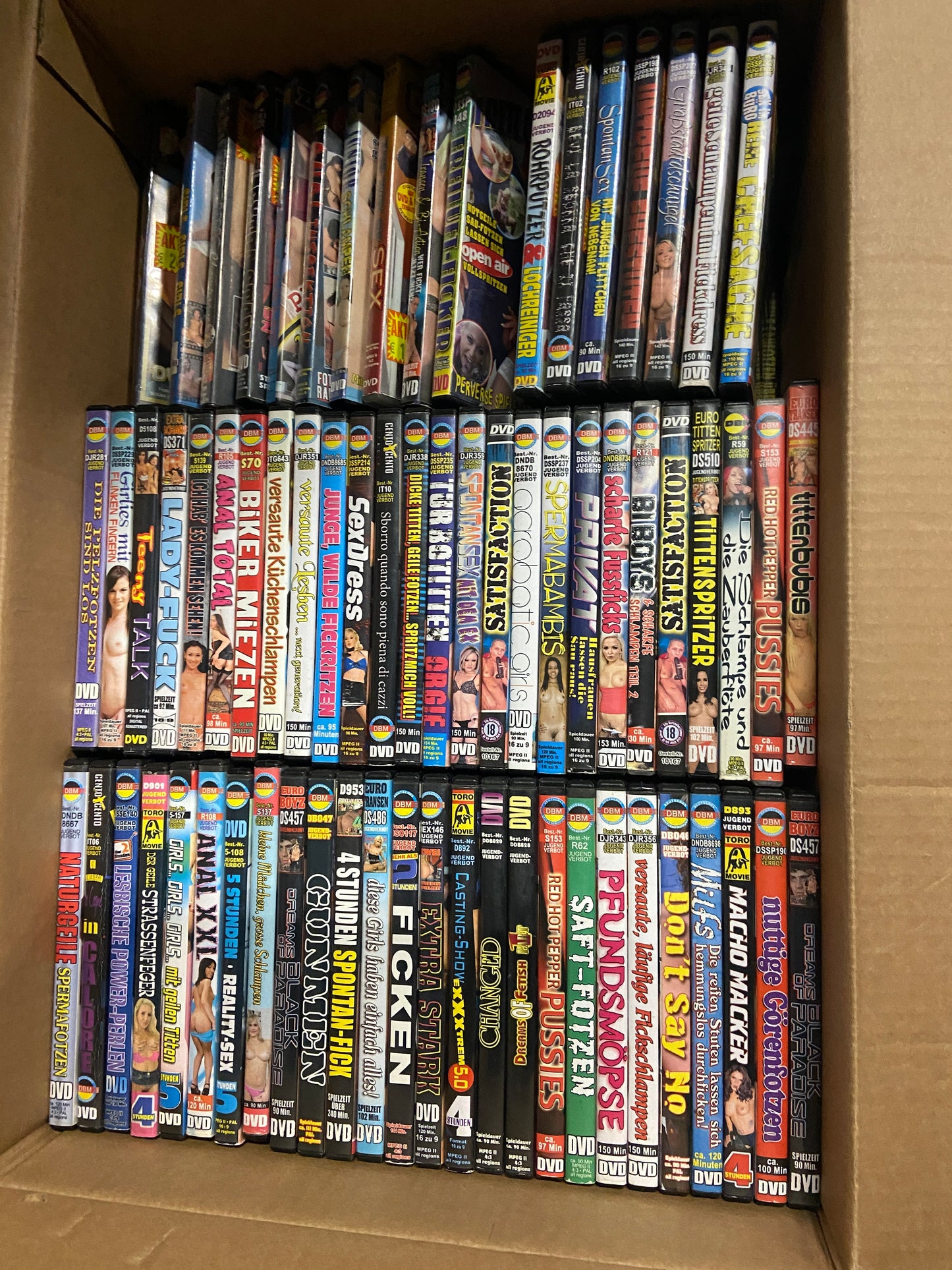 Dvd DBM 50 Title Pack with price sticker