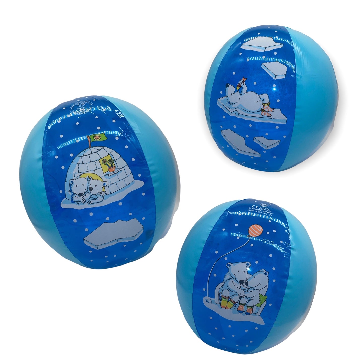Timmy Toys - MP014 - Winter Blow Up Ball - 60cm - 1 Piece