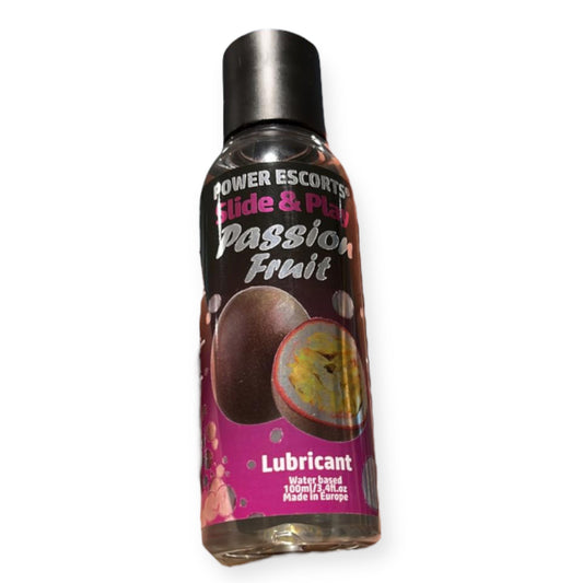 Power Escorts - DR05 - Passion Fruit Lubricant 100 ML - Slide & Play - Waterbased