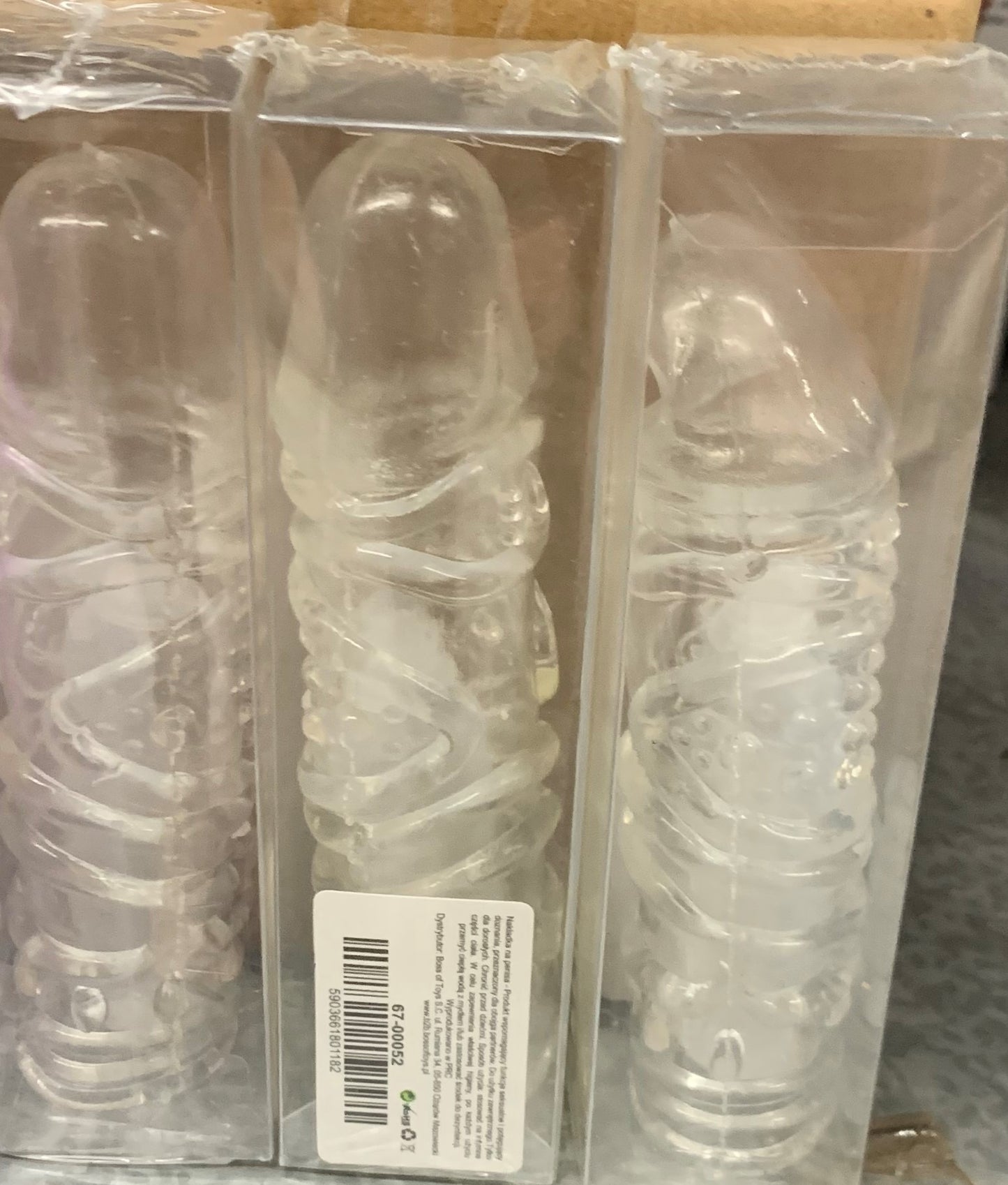 Boysoftoys - 67-00052 - Penis extender - flexibel Gel - Penis Sleeve Clear - Lenght 12 cm - clear box