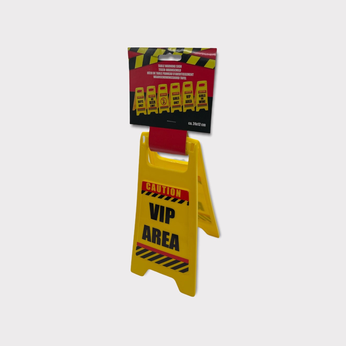 Kinky Pleasure - ED012 - Mini Warning Sings - 6 Pieces - Funny Text