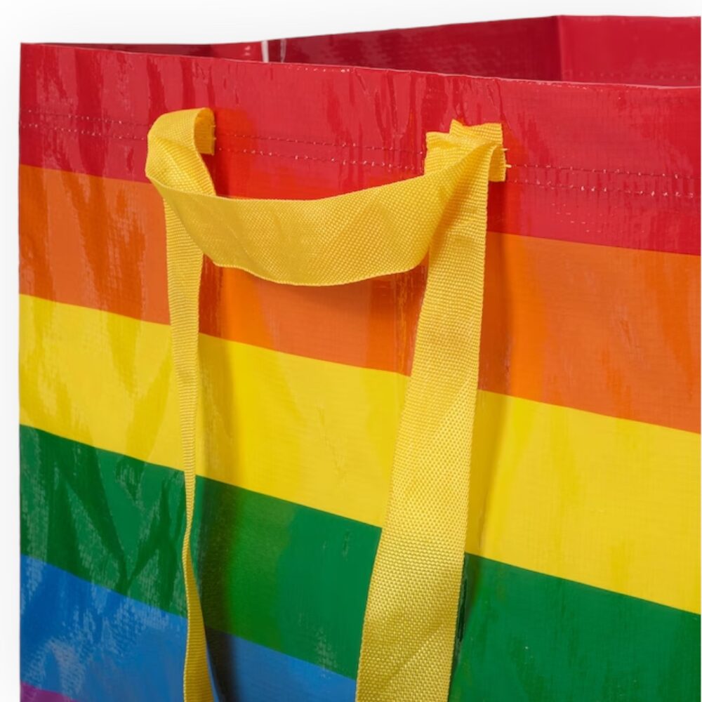 Kinky Pleasure - I011 - Rainbow Shopping Bag – 71 Liters – Extra Large