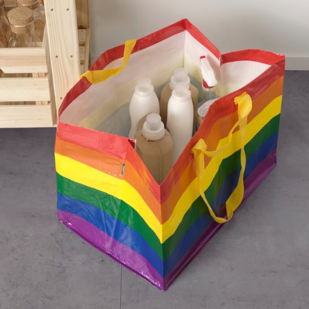 Kinky Pleasure - I011 - Rainbow Shopping Bag – 71 Liters – Extra Large