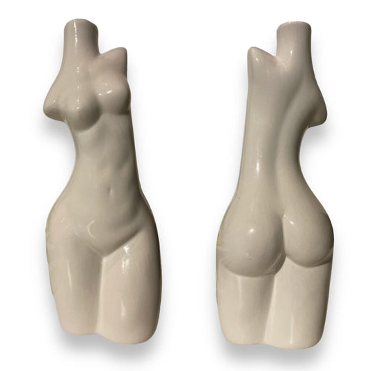 Kinky Pleasure - P001 - The Woman Body Vase - White - 1 Piece