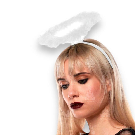 Kinky Pleasure - PL108 - Role Play - Angel Ring Tiara White