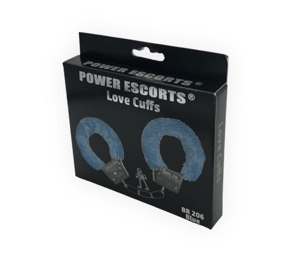 Power Escorts - BR206 Mix 6 Pack - Furry Hand cuffs 6 Colours Mix Pack