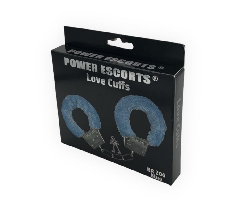 Power Escorts - BR206 Mix 5 Pack - Furry Hand cuffs 5 Colours Mix Pack