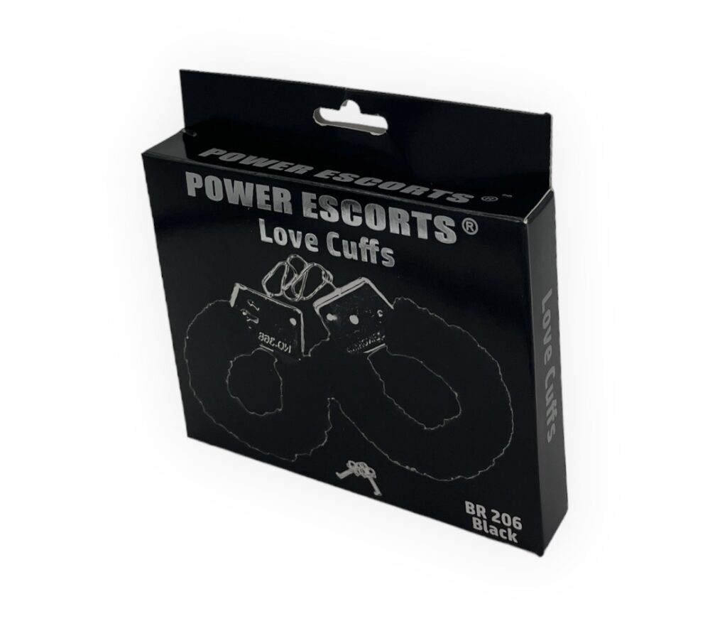 Power Escorts - BR206 Mix 5 Pack - Furry Hand cuffs 5 Colours Mix Pack