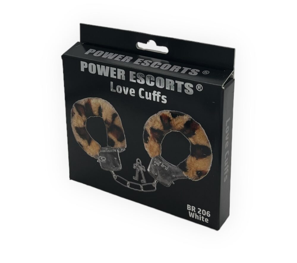 Power Escorts - BR206 Mix 6 Pack - Furry Hand cuffs 6 Colours Mix Pack