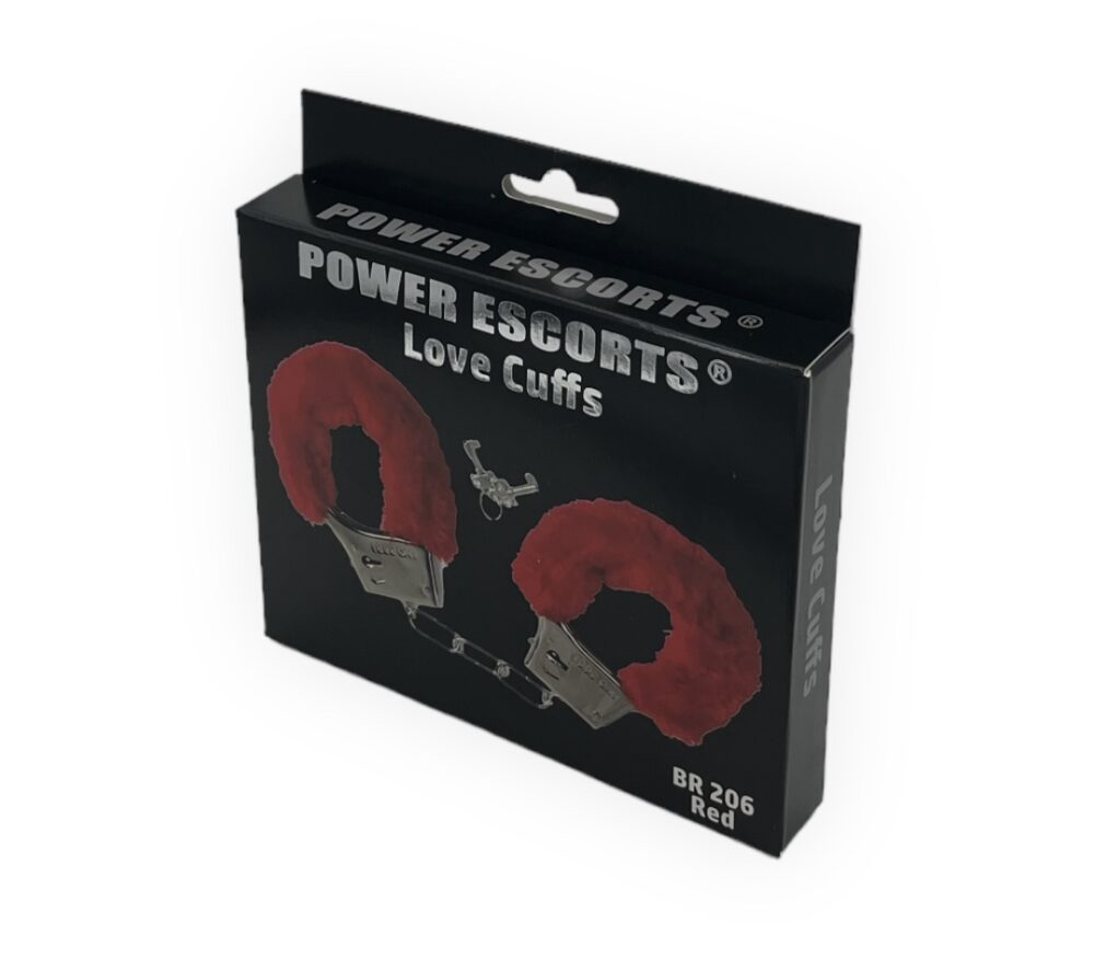 Power Escorts - BR206 Mix 5 Pack - Furry Hand cuffs 5 Colours Mix Pack