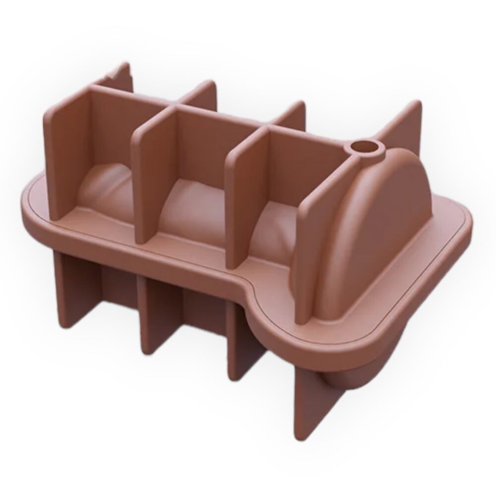 Kinky Pleasure - AX077 - Penis Ice Cube Maker 3 Colours Brown