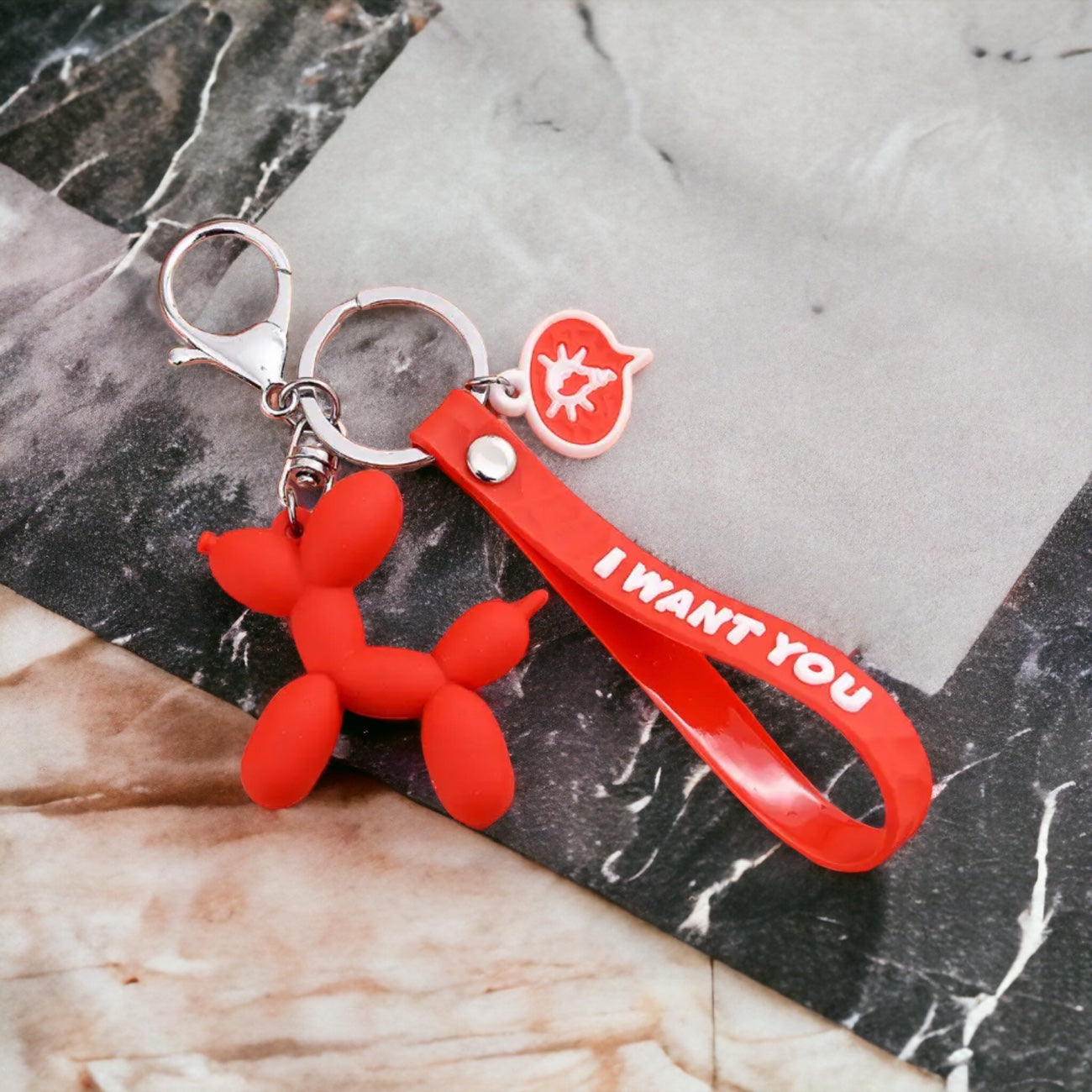 Kinky Pleasure - AX070 - Keychain Doggy I WANT YOU