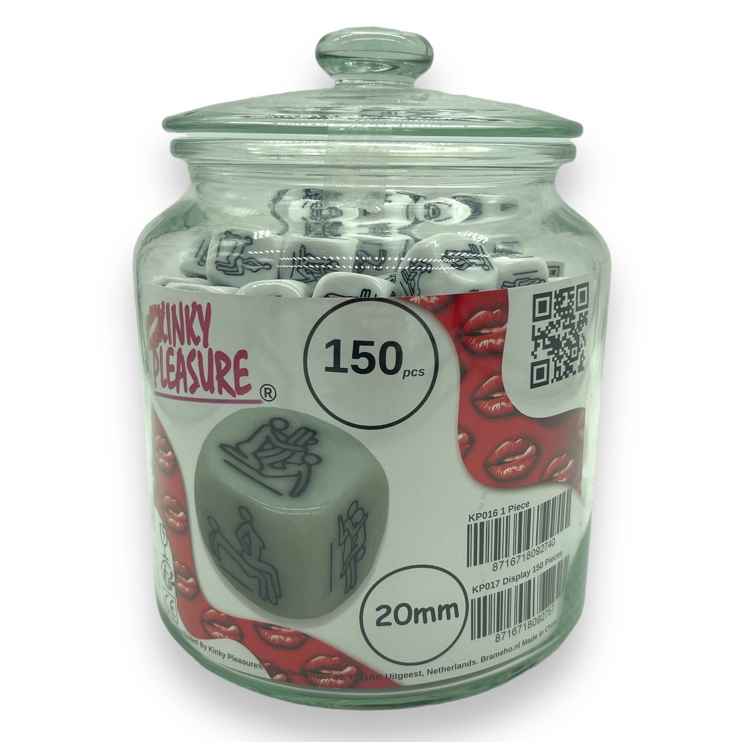Kinky Pleasure - KP017 - Erotic Sex Dice - White