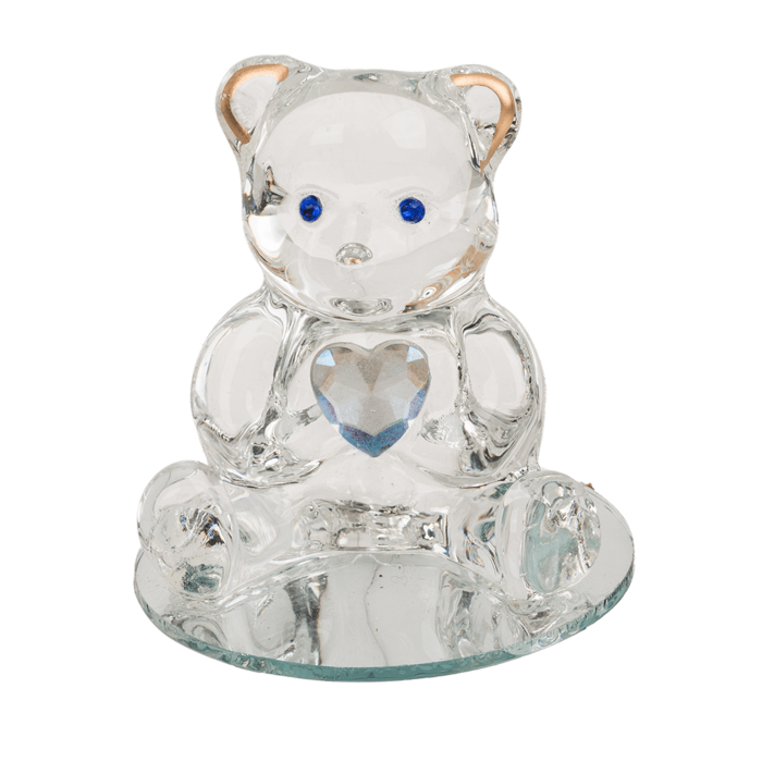 Kinky Pleasure - B081 - Glass Bear Statue - 5cm - Available in 12 Colors